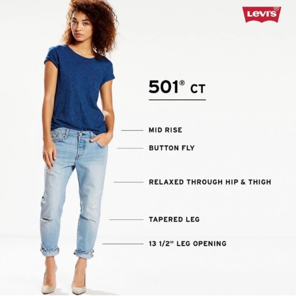 Authentic Levi Boyfriend Jeans